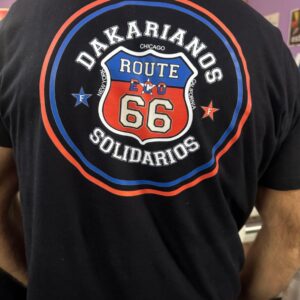 Camiseta Dakarianos Solidarios Negra